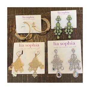 Lia Sophia Earring Bundle (ALL 4 PAIRS)